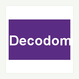 Decodom leták