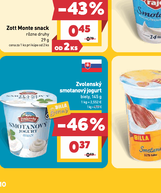 Zvolenský smotanový jogurt biely, 145 g