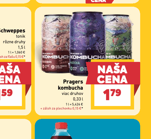 Pragers kombucha viac druhov