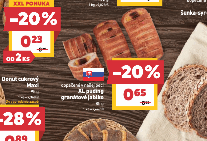 XL puding granátové jablko