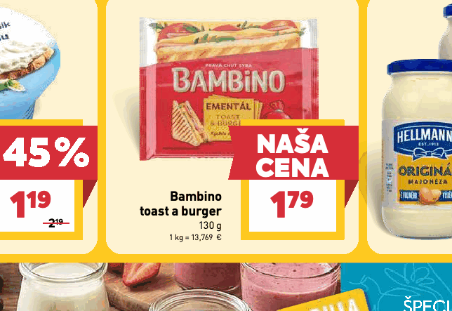 Bambino toast a burger