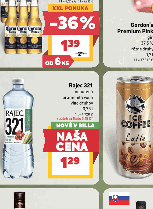 Rajec 321 ochutená pramenitá voda viac druhov