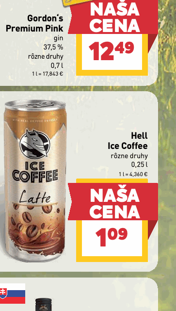 Hell Ice Coffee rôzne druhy