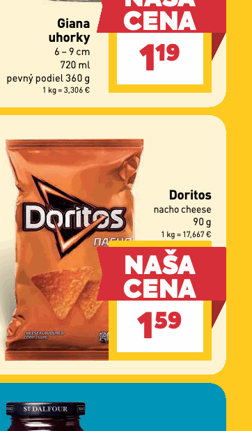 Doritos nacho cheese
