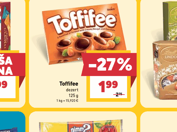 Toffifee dezert