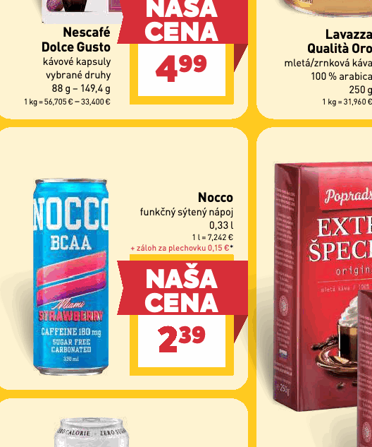 Nocco funkčný sýtený nápoj