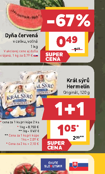 Král sýrů Hermelín Originál, 120 g