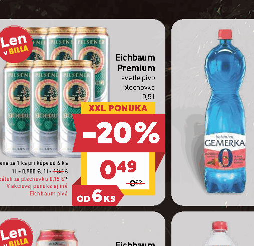 Eichbaum Premium svetlé pivo plechovka