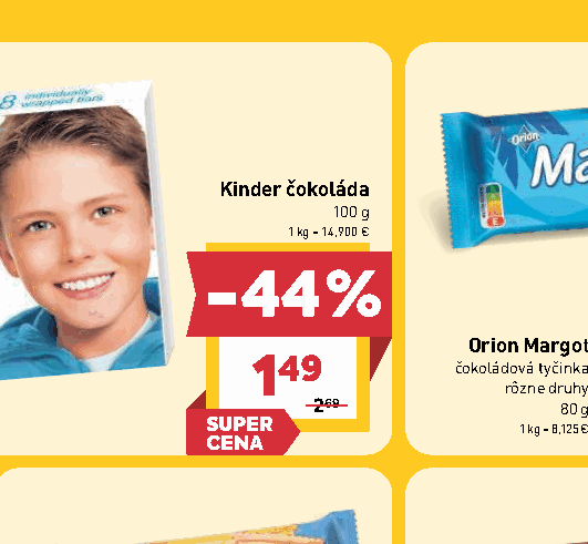 Kinder čokoláda