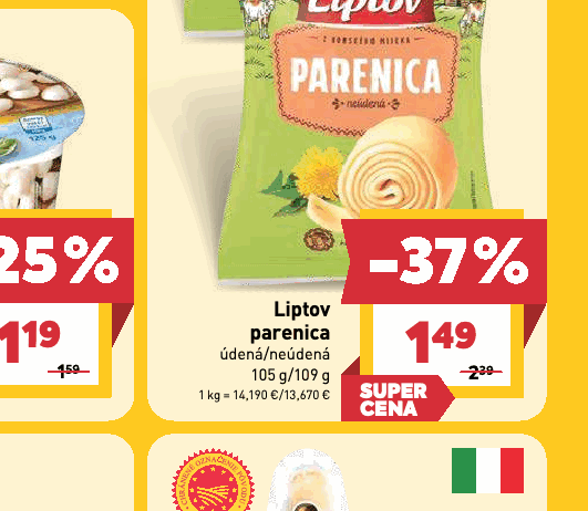 Liptov parenica údená/neúdená