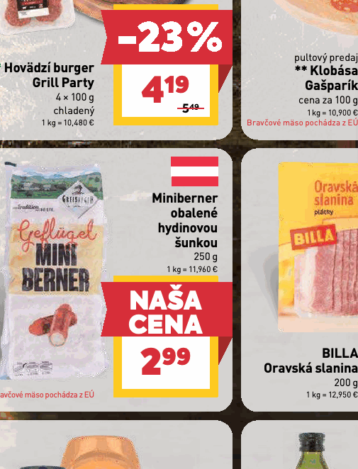 Miniberner obalené hydinovou šunkou