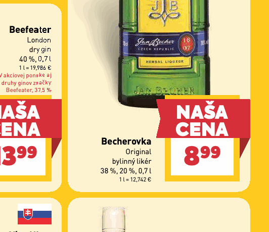 Becherovka Original bylinný likér
