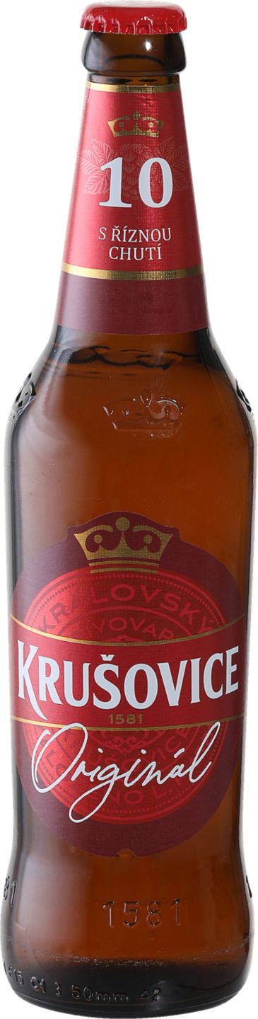 Krušovice Svetlé pivo 10 %