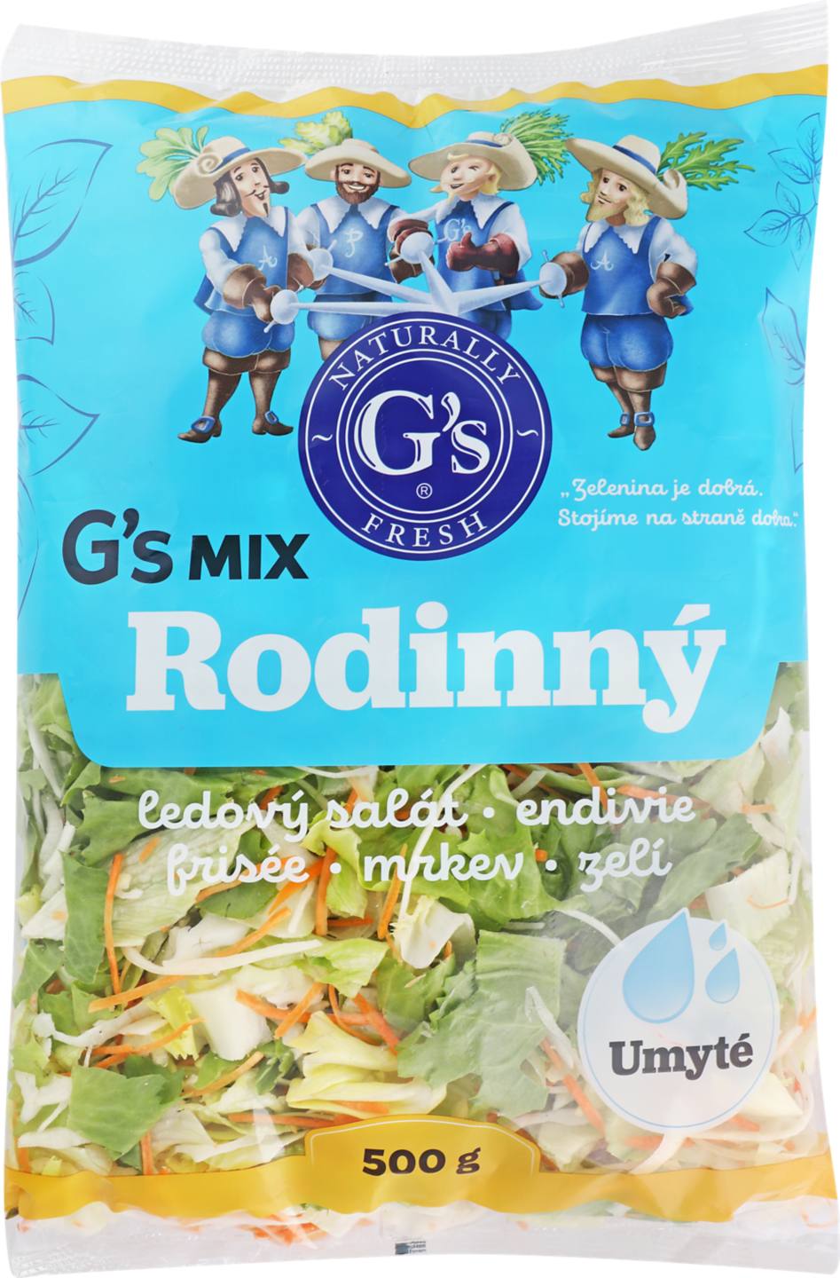 Šalát Rodinný mix
