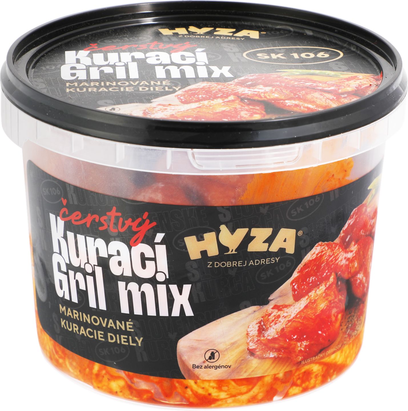 Hyza GRIL MIX Kuracie stehná a krídla