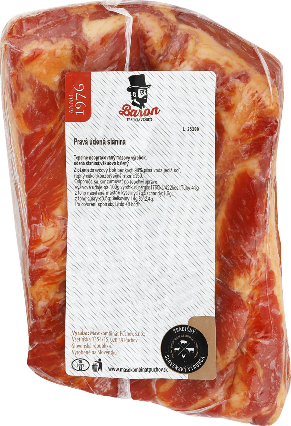 Pravá údená slanina