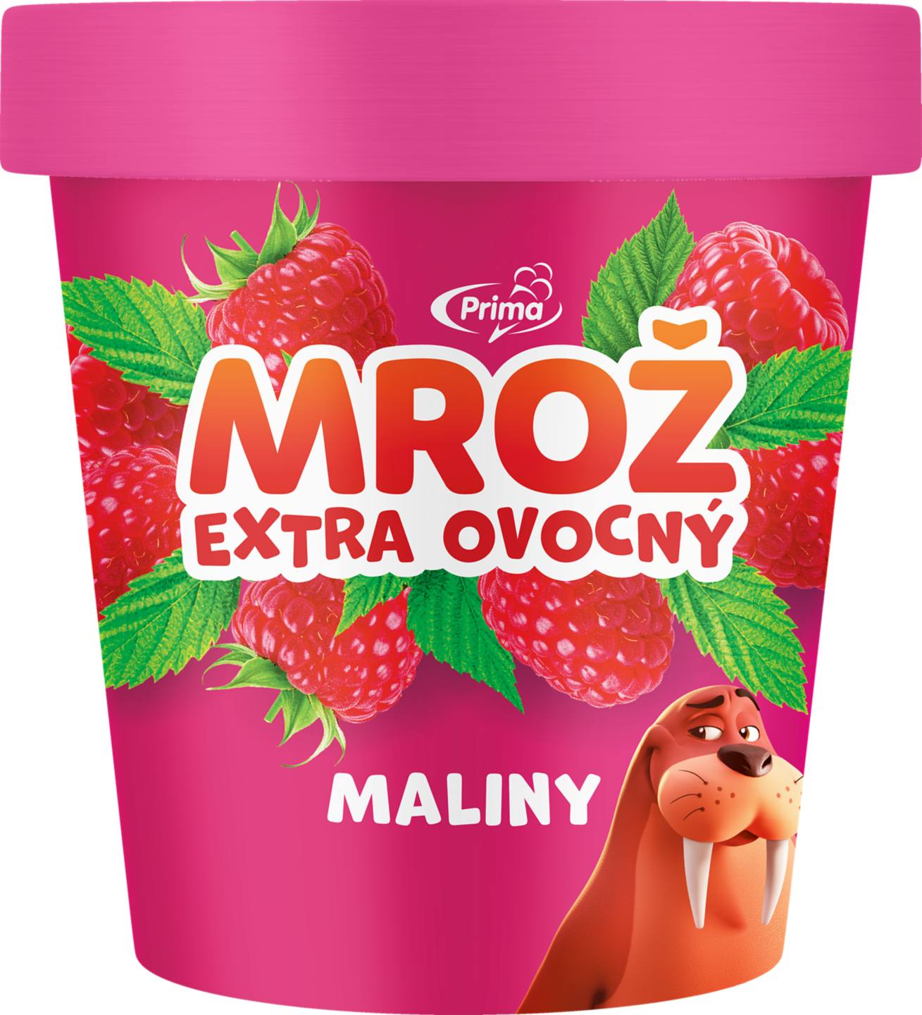 Mrož Sorbet malinový