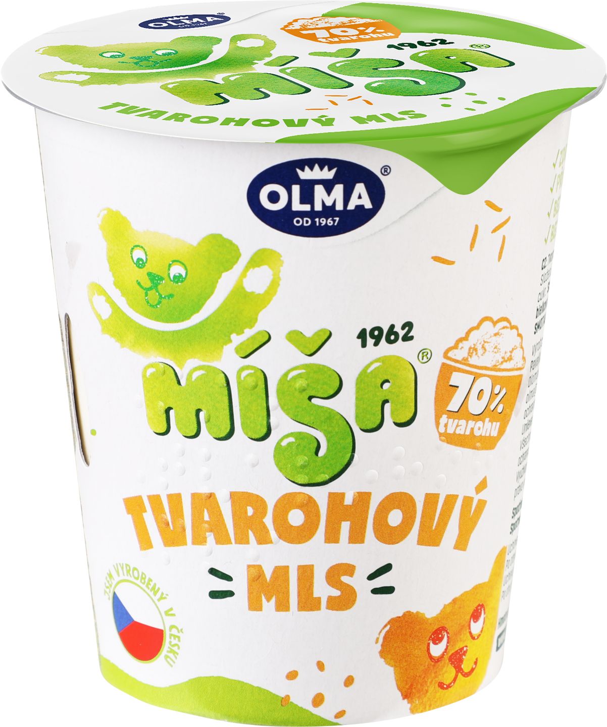 Míša tvarohový krém