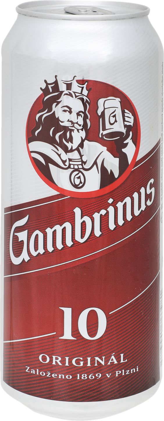 Gambrinus Svetlé pivo 10 %