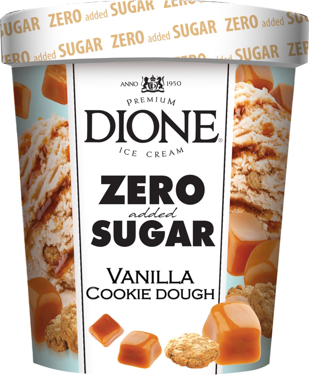 Dione Mrazený krém bez pridaného cukru