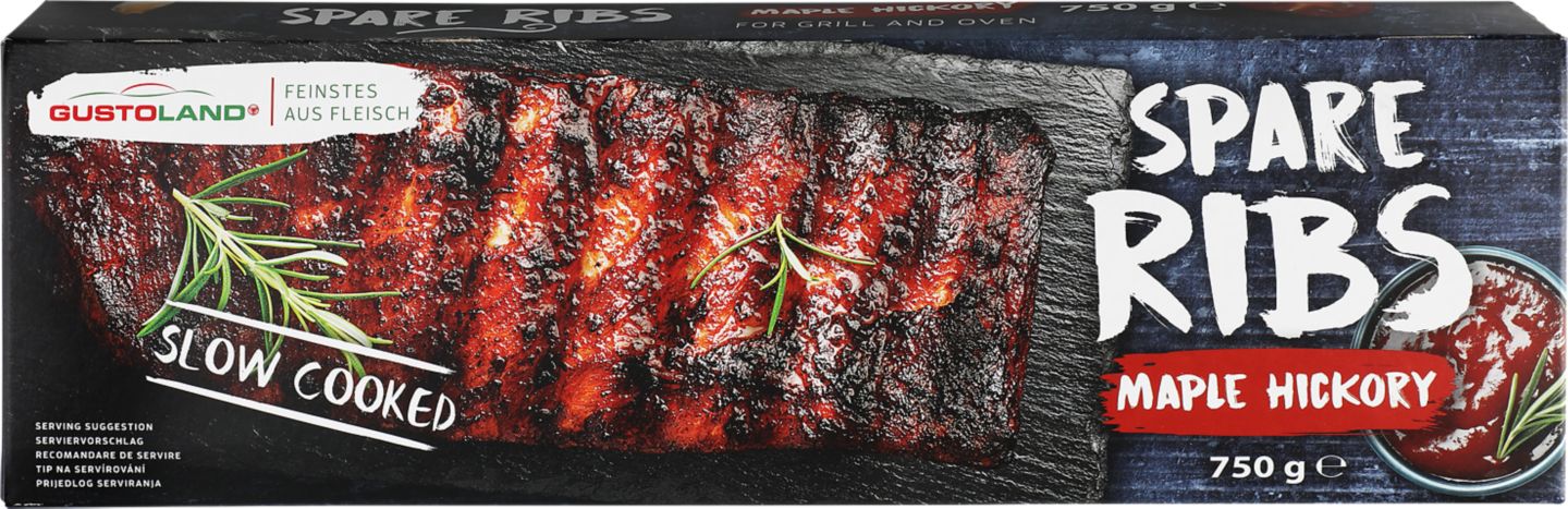 Bravčové rebierka v BBQ marináde s javorovým sirupom