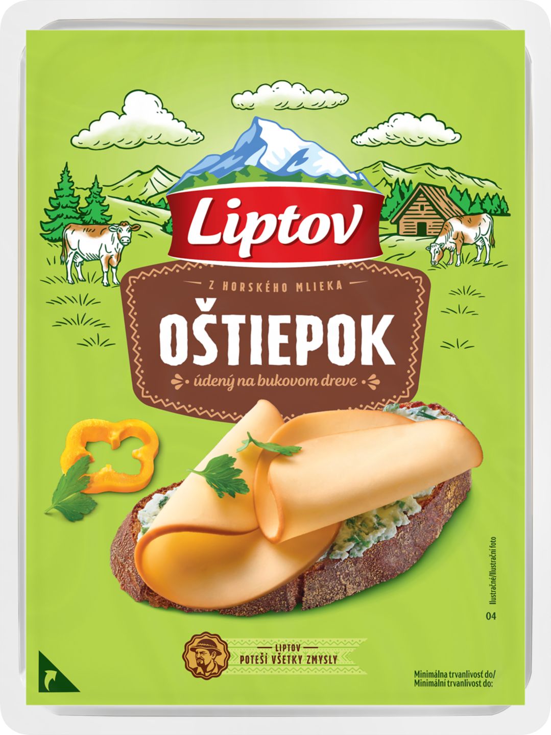 Liptov Oštiepok Parený polomäkký syr