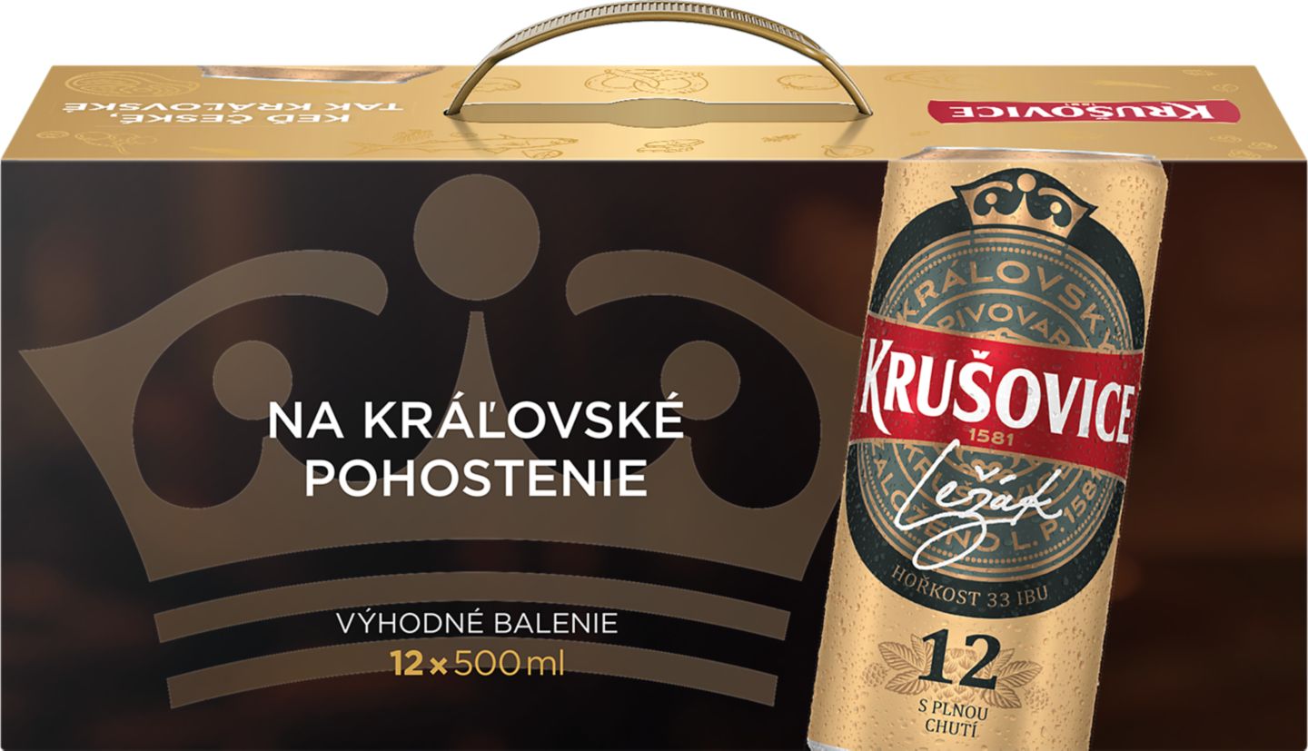 Krušovice XXL Svetlé pivo