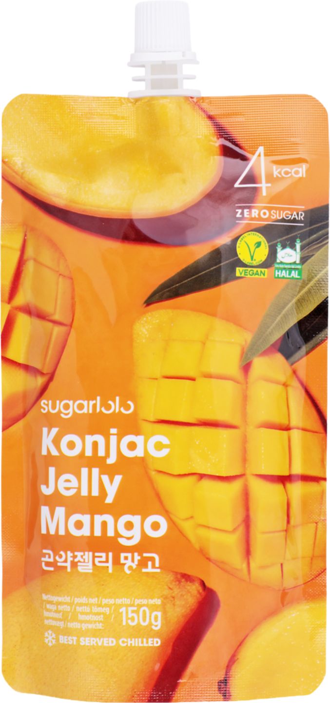 Konjakové želé mango