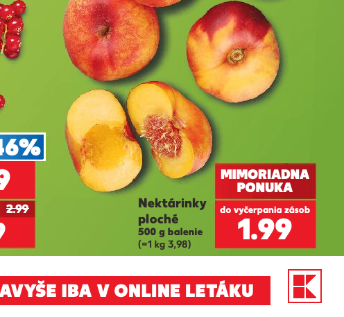 Nektárinky ploché
