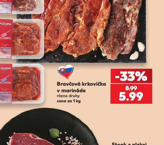 Bravčová krkovička v marináde