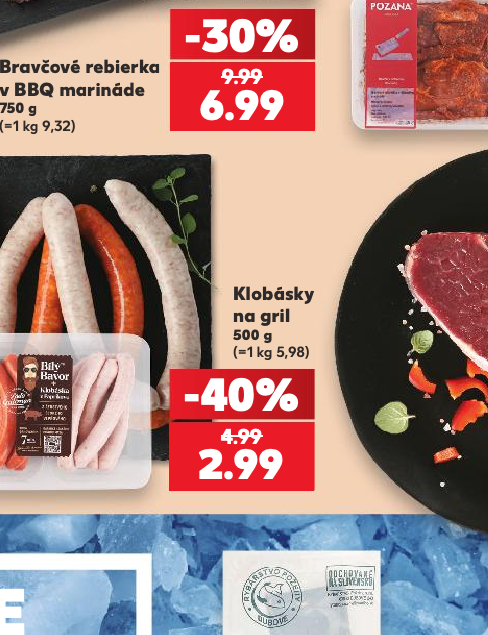 Klobásky na gril
