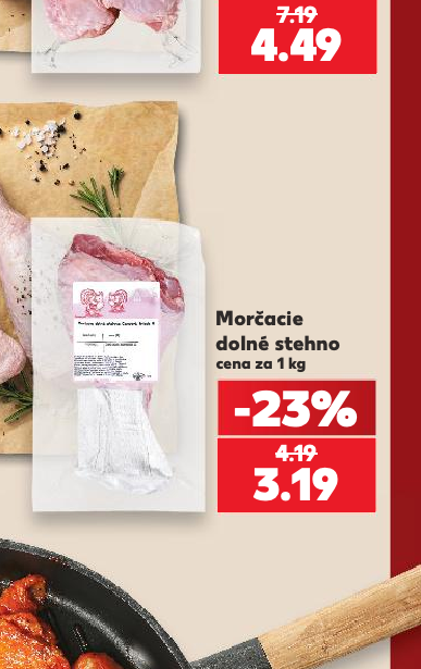 Morčacie dolné stehno