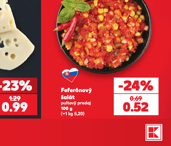 Feferónový šalát