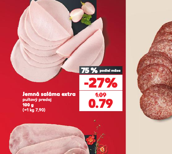 Jemná saláma extra