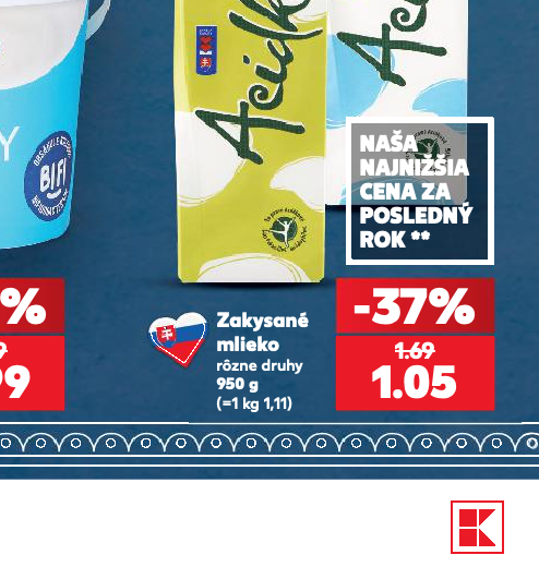 Zakysané mlieko