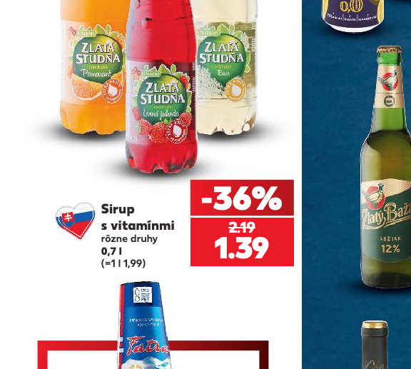 Sirup s vitamínmi