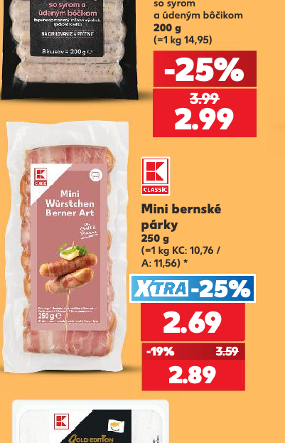 Mini bernské párky