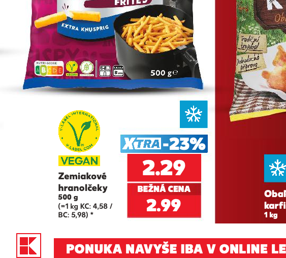 Zemiakové hranolčeky