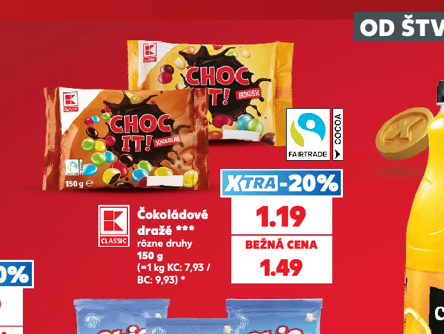 Čokoládové dražé ***