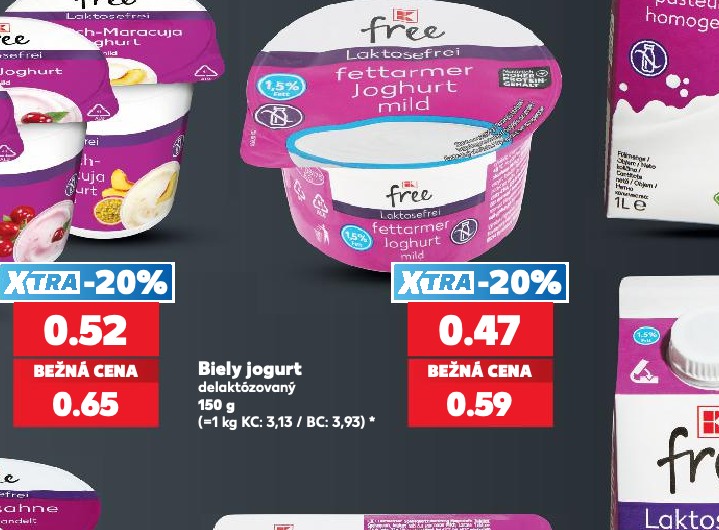 Biely jogurt