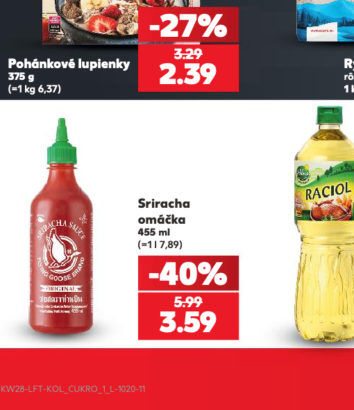 Sriracha omáčka