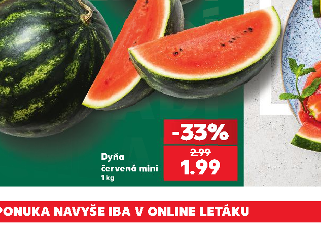 Dyňa červená mini