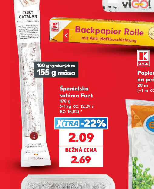 Španielska saláma Fuet