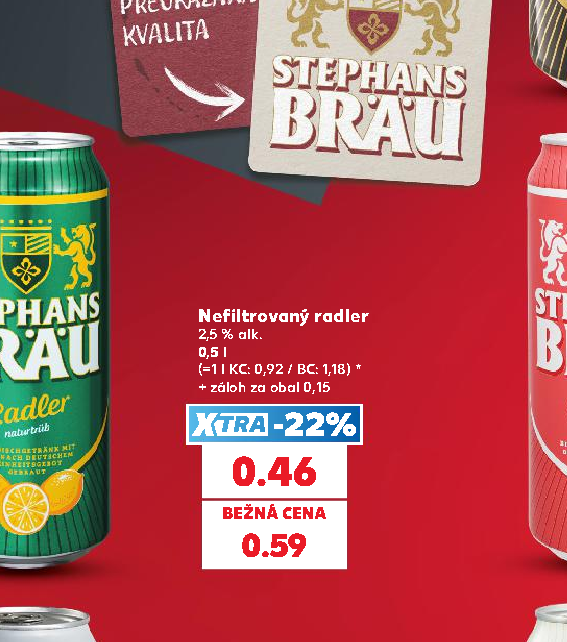 Nefiltrovaný radler