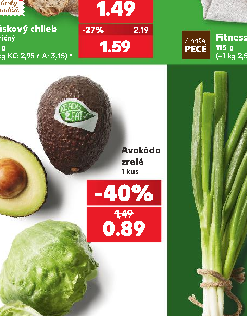 Avokádo zrelé