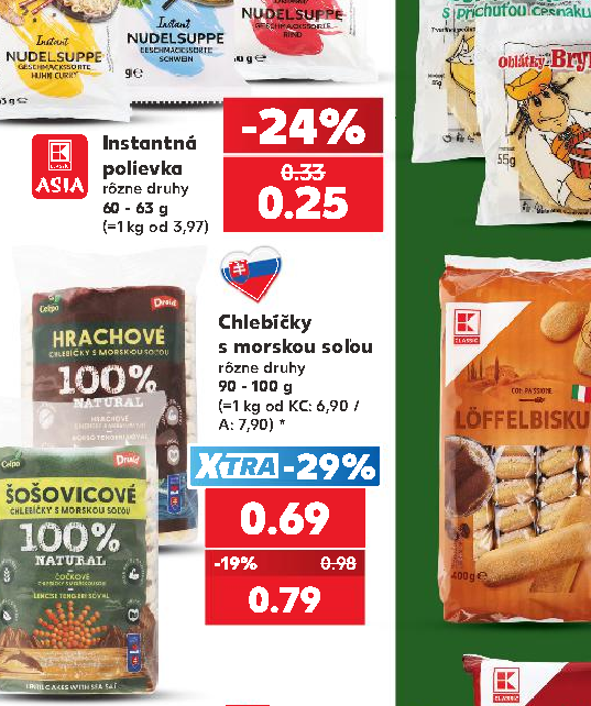 Chlebíčky s morskou soľou