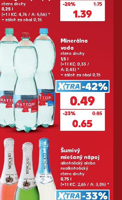 Šumivý miešaný nápoj