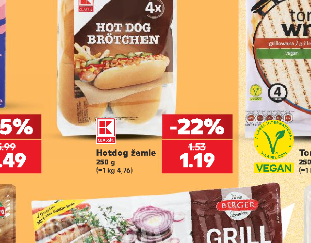Hotdog žemle