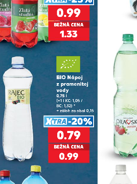 BIO Nápoj z pramenitej vody