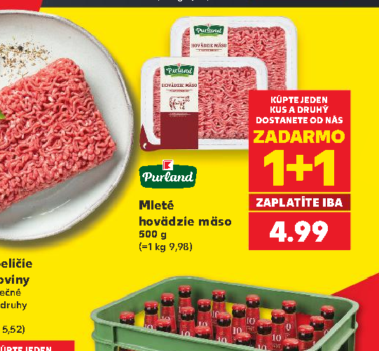 Mleté hovädzie mäso